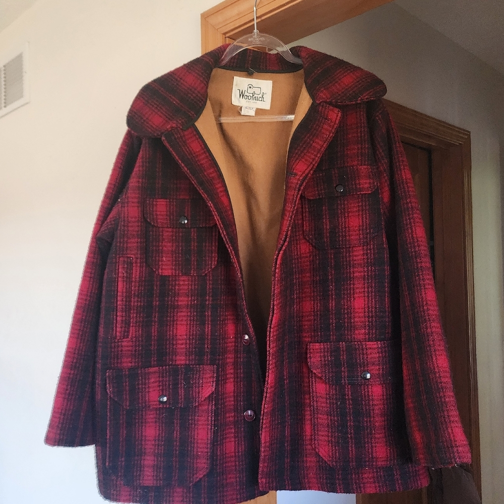 Vintage Woolrich Flannel Coat